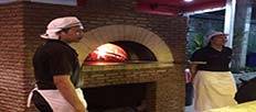 Real pizza oven
